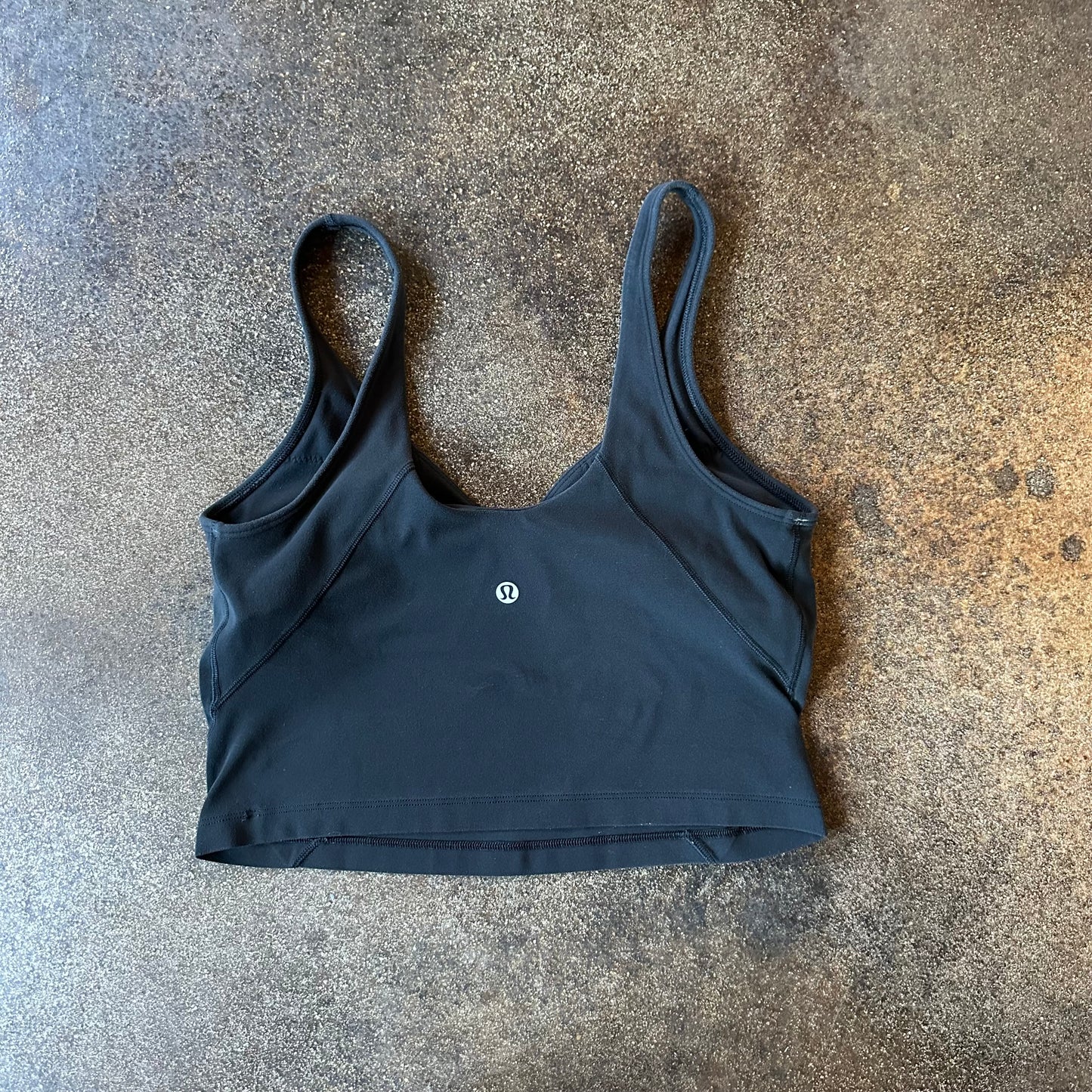 Size 8 Black Align Tank