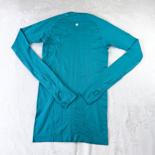 Size 4 Bleacher Blue Swifly Long Sleeve