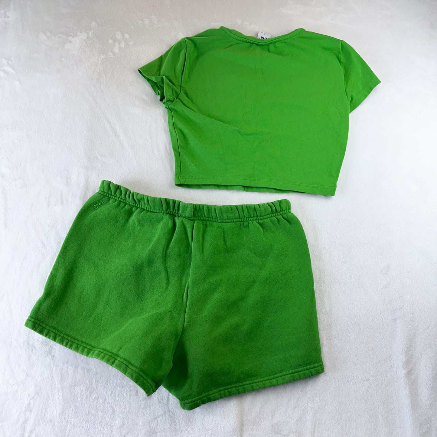 Size M/S Aritiza TNA Green Comfy Fleece Sweat Set
