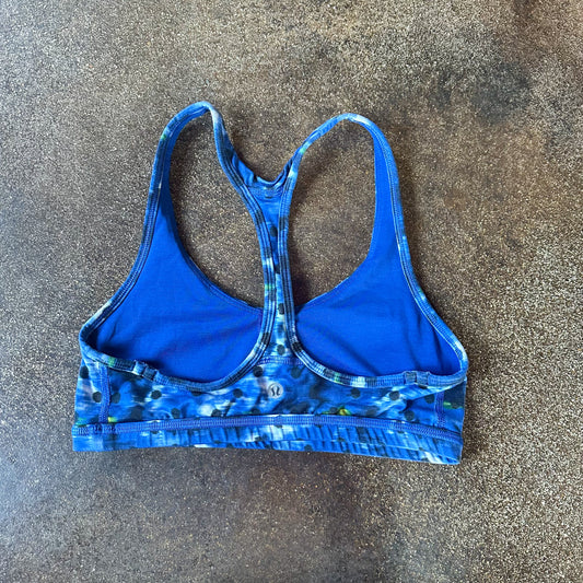 Size 6 Windy Blooms Saphire Blue Multi Intrinsic Bra