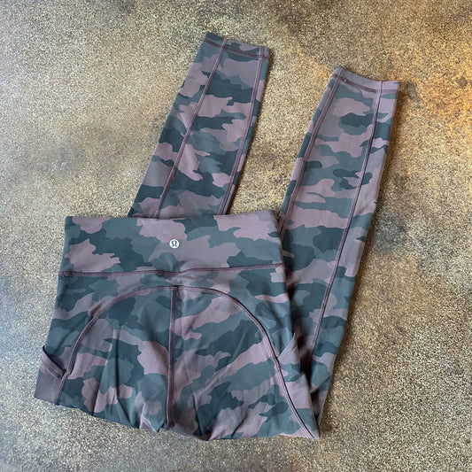 Size 4 Heritage 365 Camo Brown Earth Multi Invigorate Legging 25”