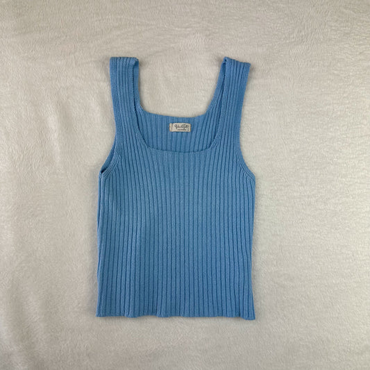 Size Small Brandy Melville Blue Knit Tank