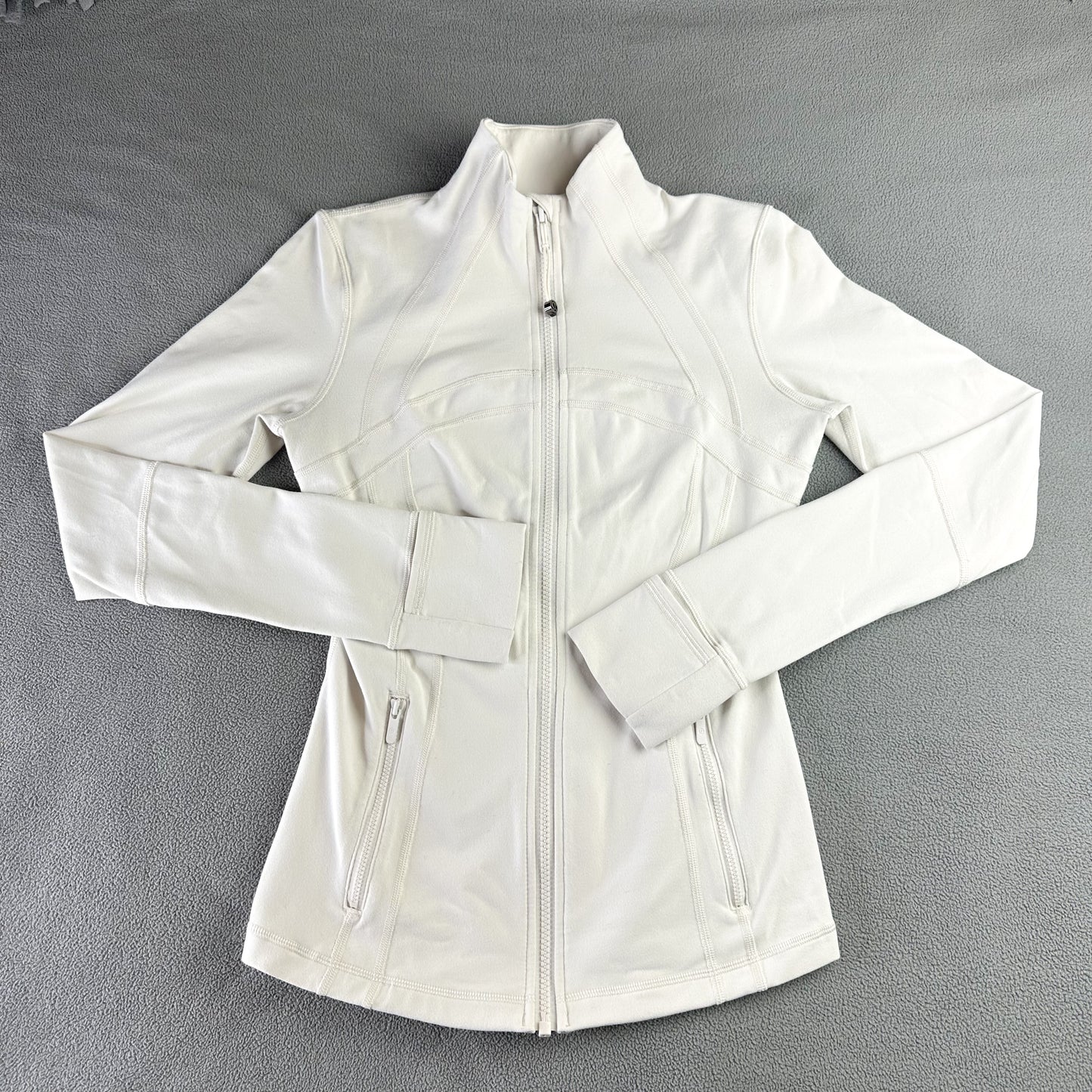 Size 6 White Opal Define Jacket