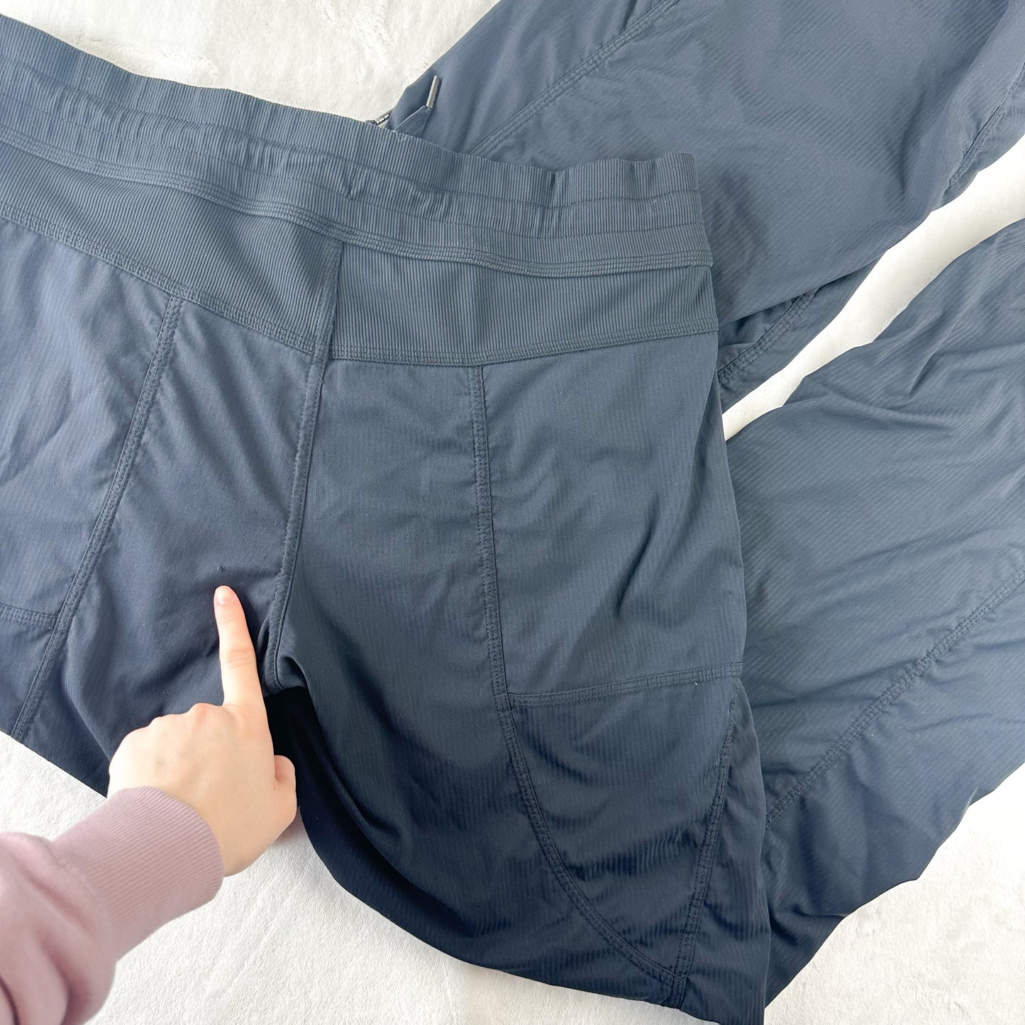 Size 10 Black Dance Studio Pant Unlined