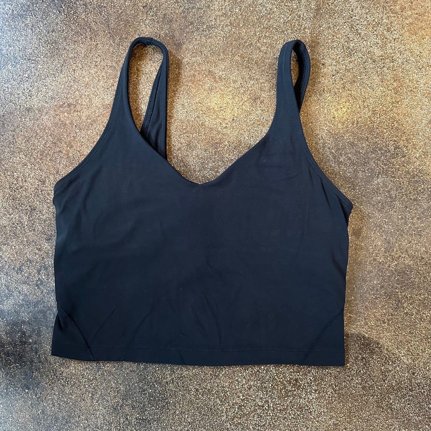 Size 6 Black Align Tank