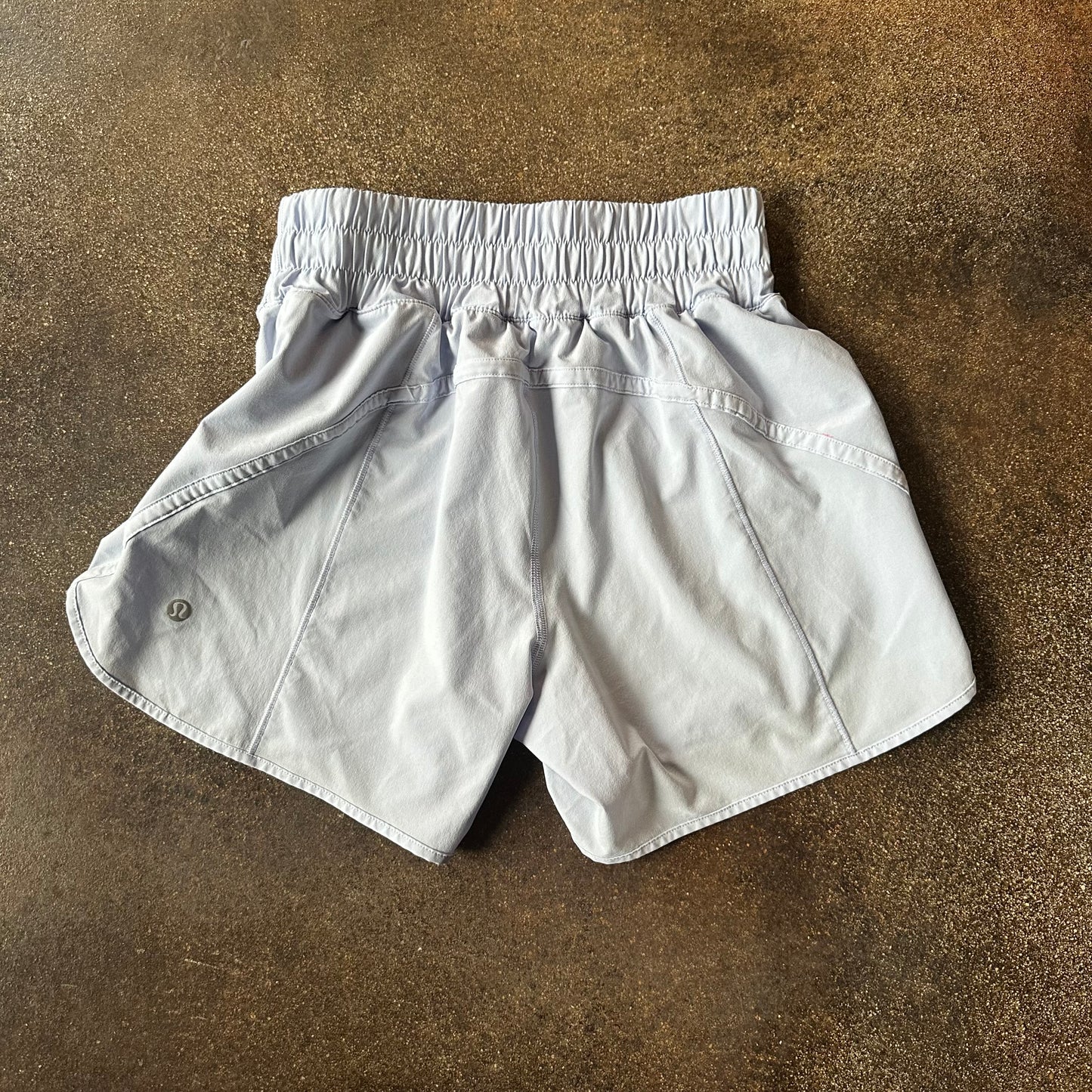 Size 4 Pastel Blue Track That Short 5”