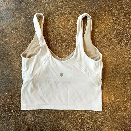 Size 4 White Align Tank