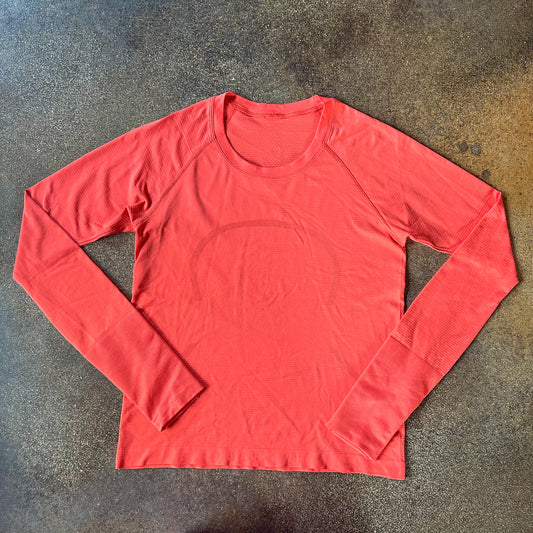 Size 8 Warm Coral Swifly Long Sleeve 2.0 *Race length