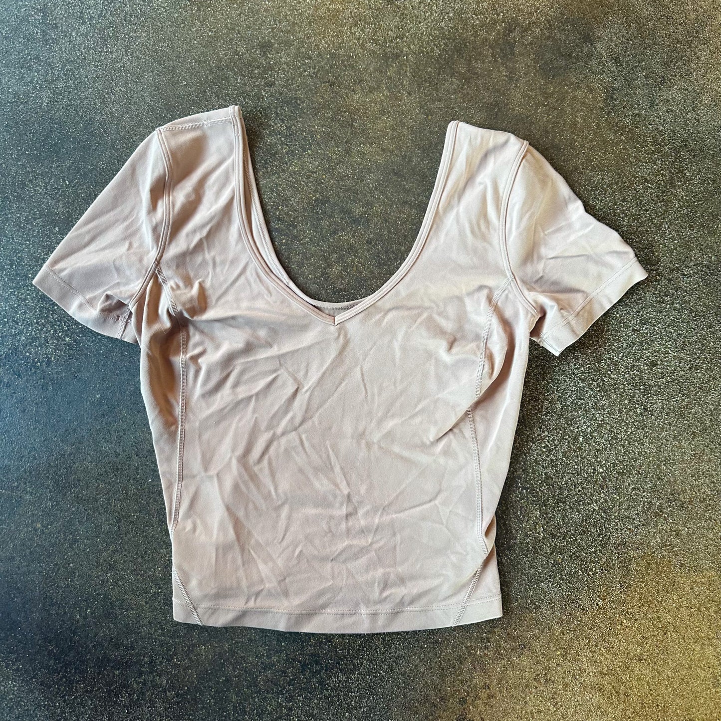 Size 4 Pink Clay Align T-Shirt