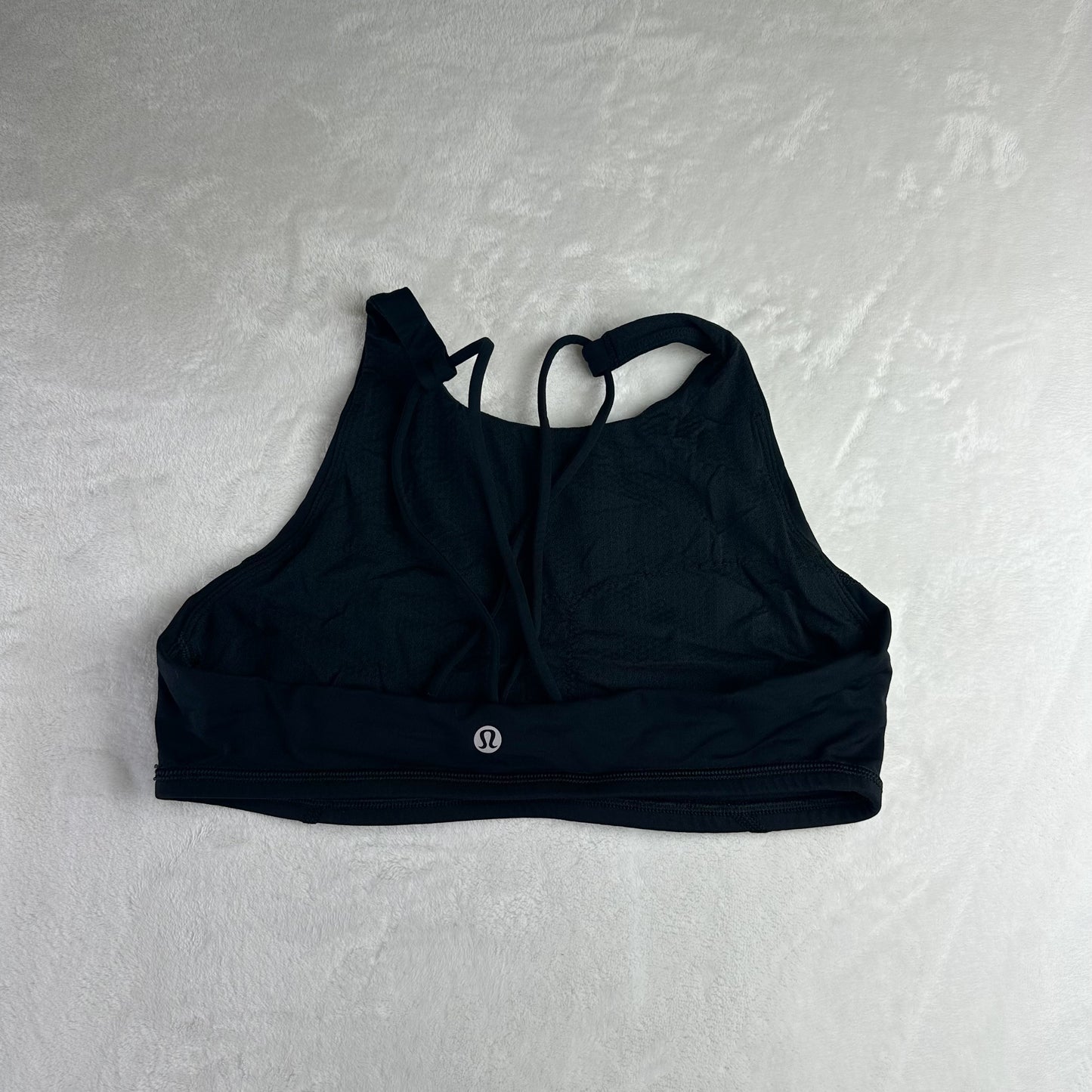 Size 8 Black High-Neck Free To Be Bra