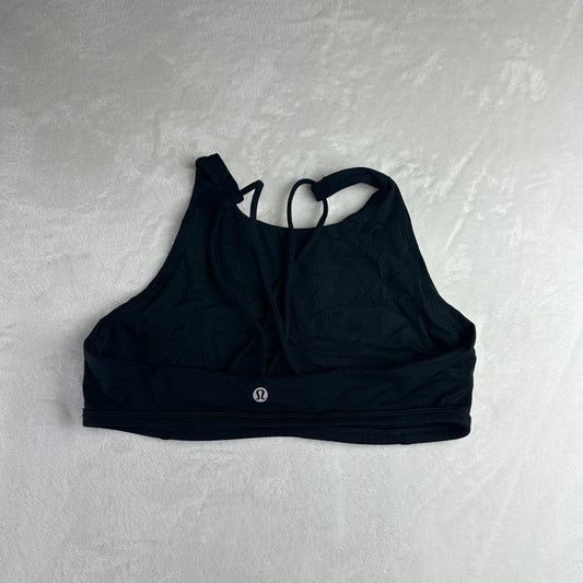 Size 8 Black High-Neck Free To Be Bra
