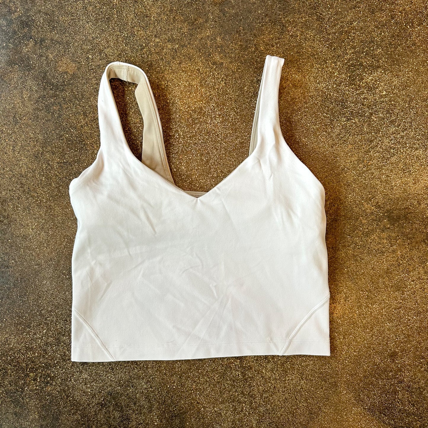 Size 4 White Align Tank