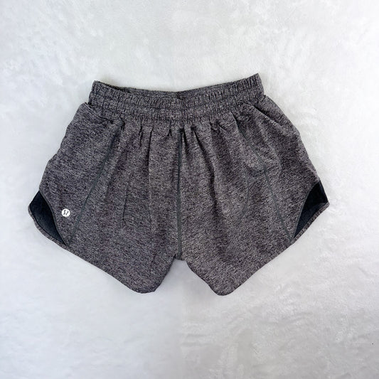 Size 4 Heather Lux Multi Black Hotty Hot Short 4”