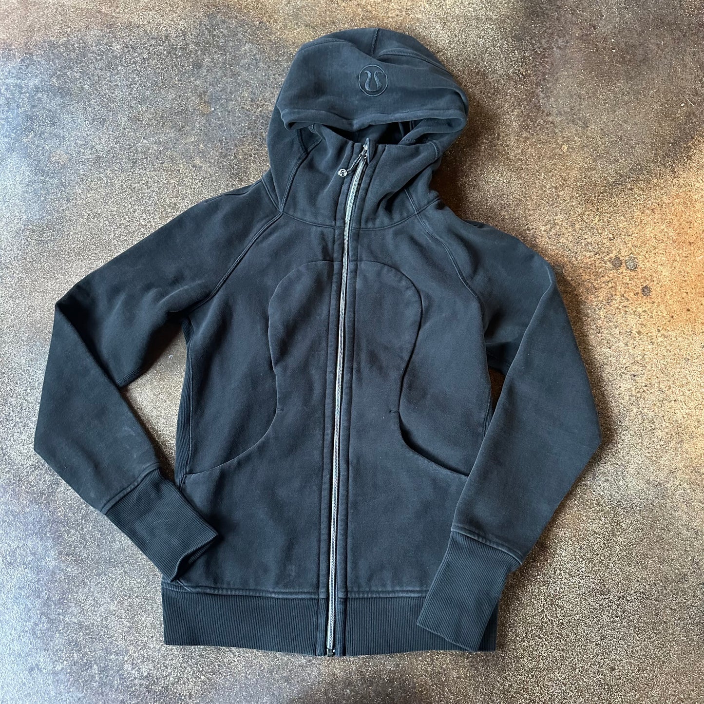 Size 6 Black Scuba Hoodie