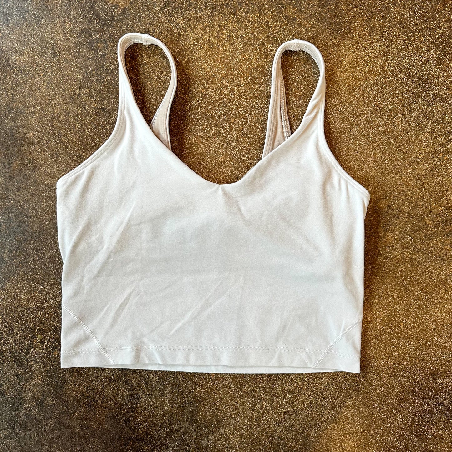 Size 6 White Align Tank