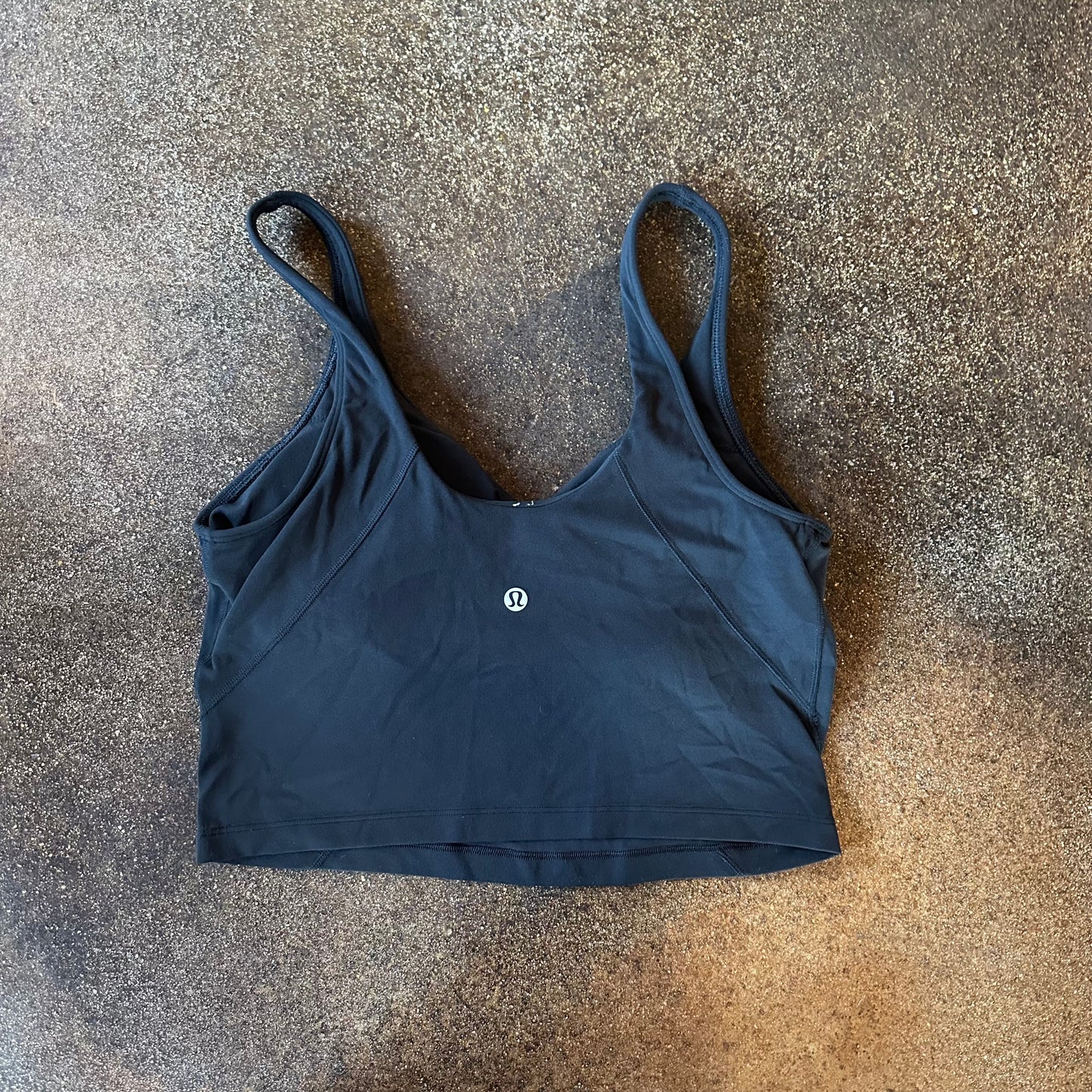 Size 8 Black Align Tank