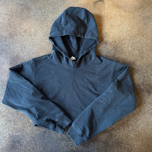 Size 4 Black All Yours Cropped Hoodie