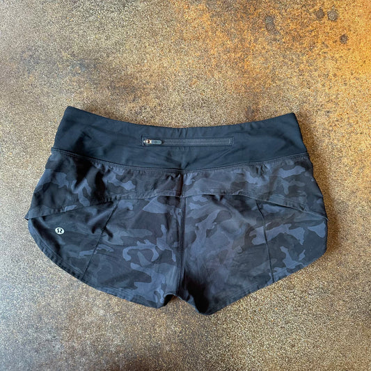 Size 4 Incognito Camo Multi Gator Green/Black Speed Up Short