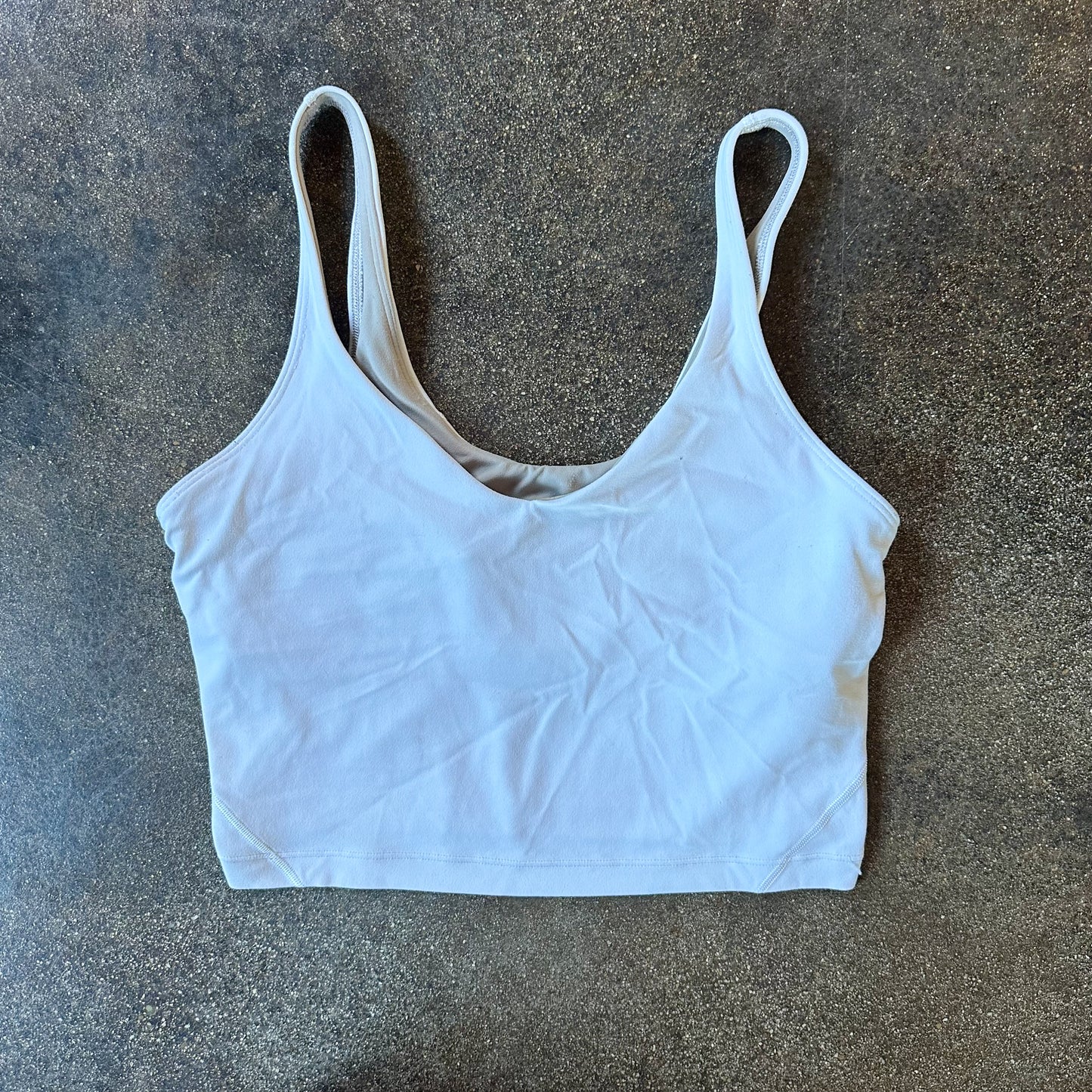 Size 8 White Align Tank