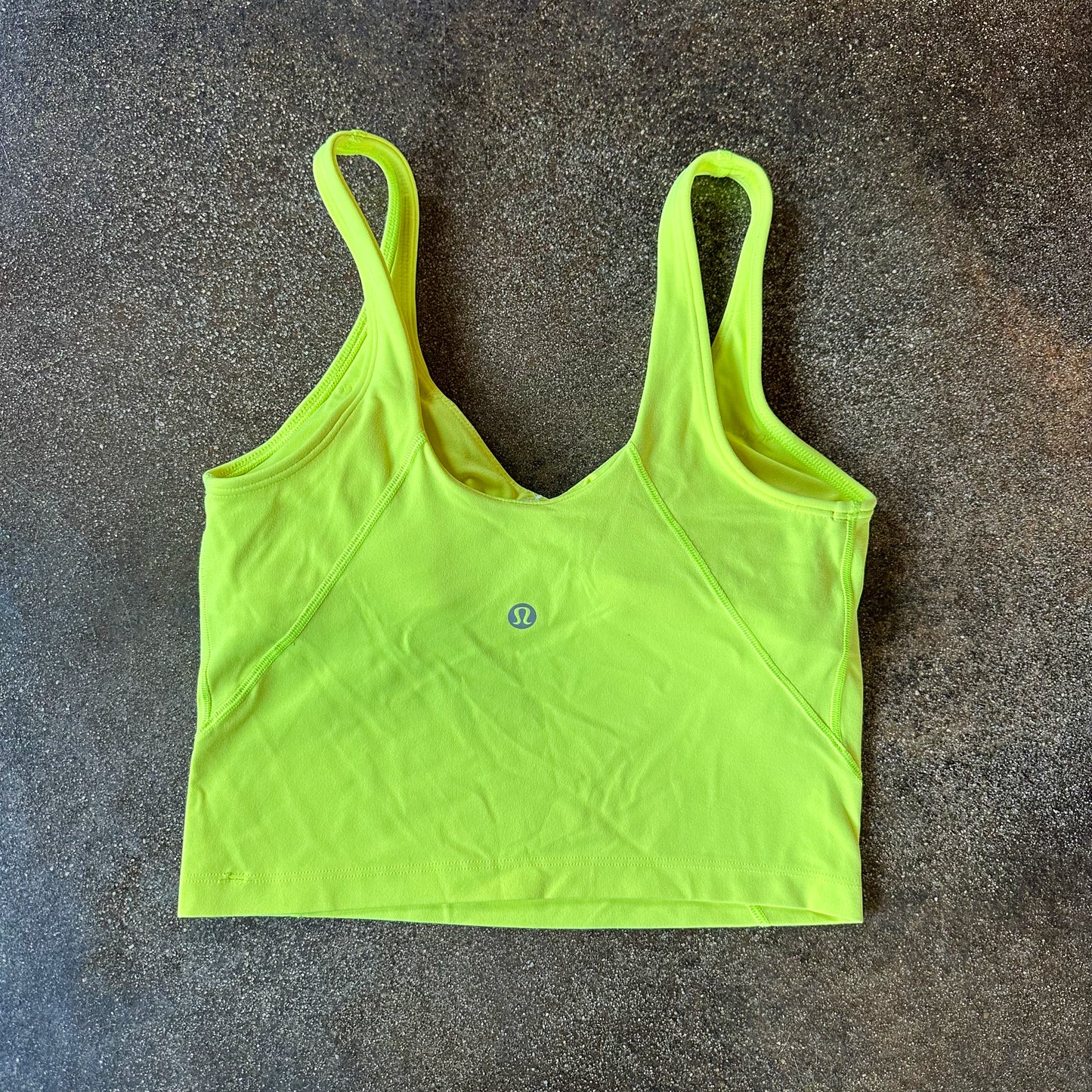 Size 4 Electric Lemon Align Tank