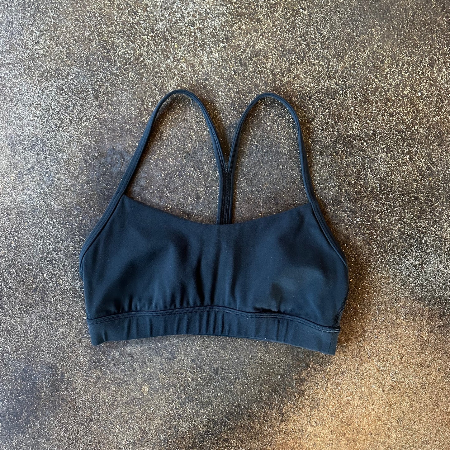 Size 4 Black Flow Y Bra