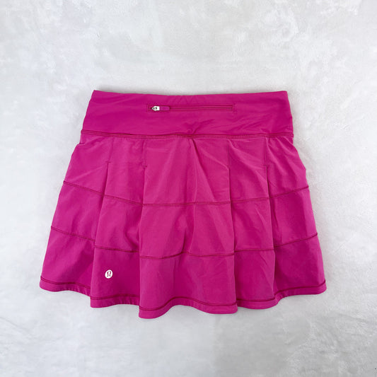 Size 2 Sonic Pink Pace Rival Mid Rise Skirt