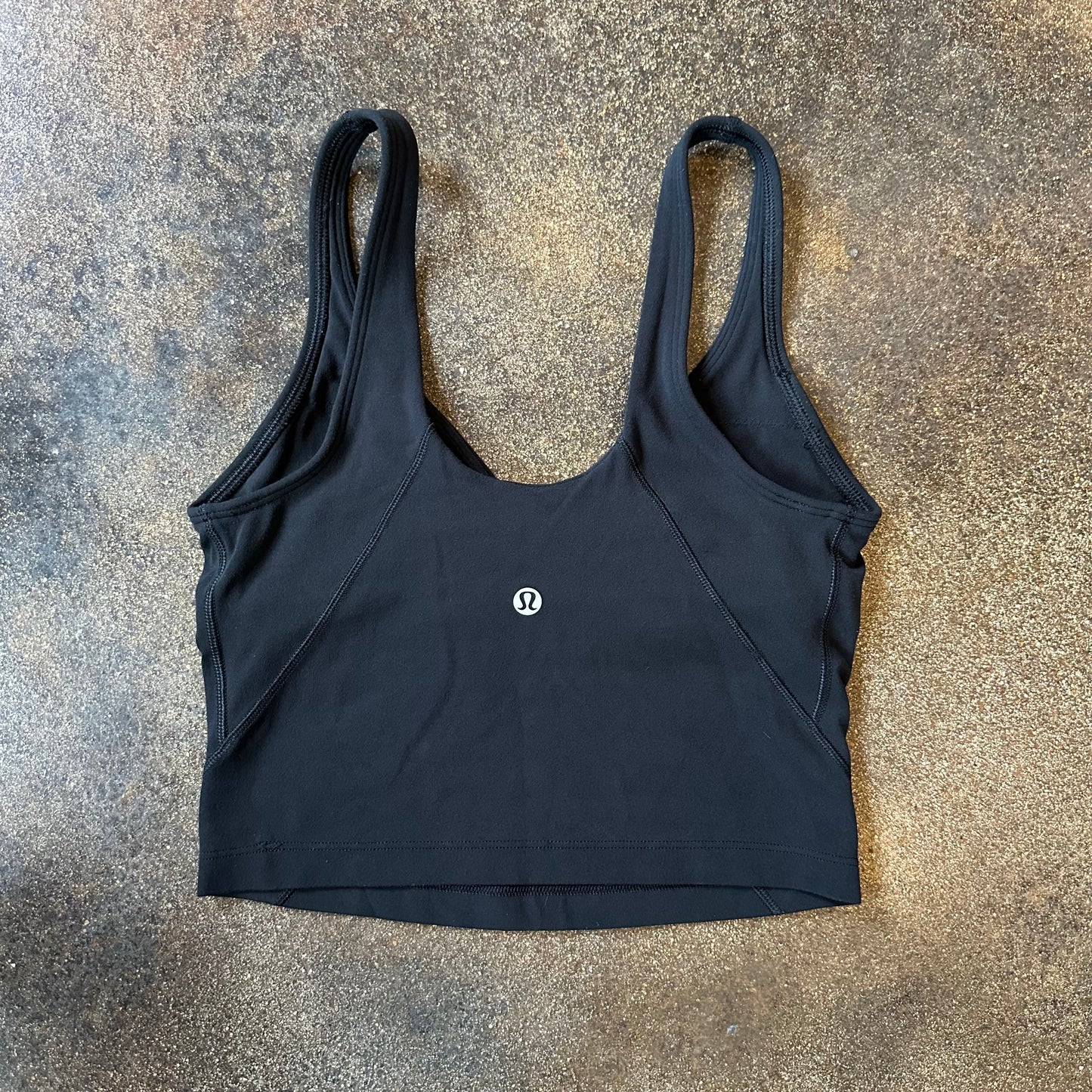 Size 2 Black Align Tank