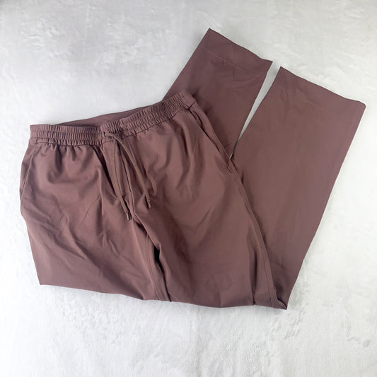 Size M Dark Oxide Mid-Rise Straight-Leg Trouser