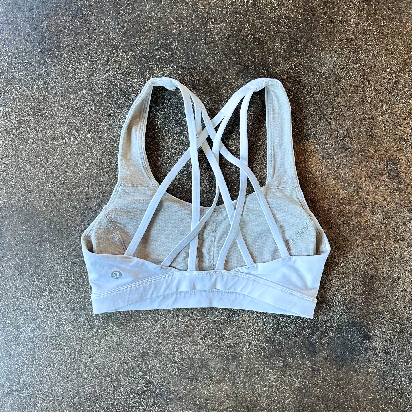 Size 2 White Free To Be Serene Bra