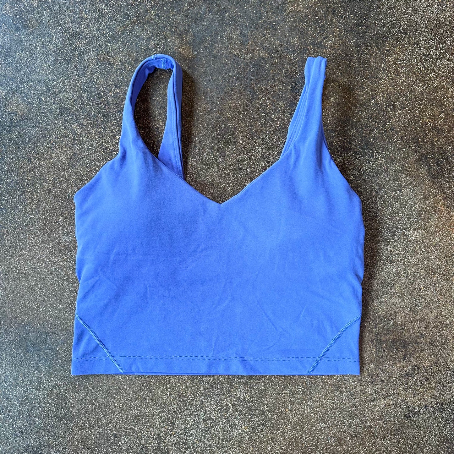 Size 6 Charged Indigo Align Tank