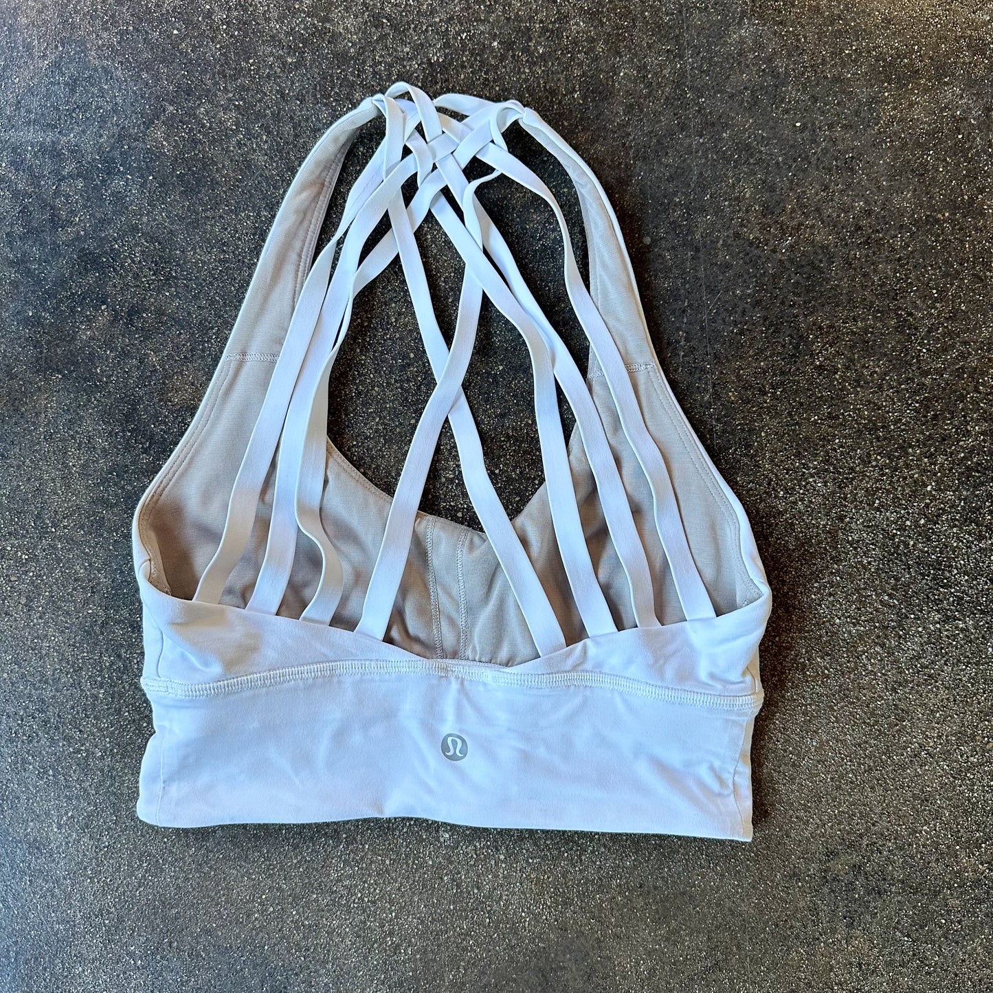 Size 2 White Free To Be Moved Bra