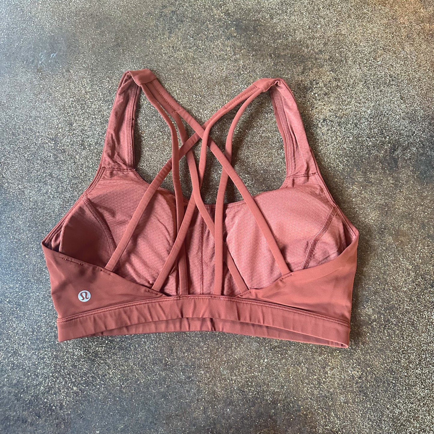 Size 8 Dark Terracotta Free To Be Serene Bra