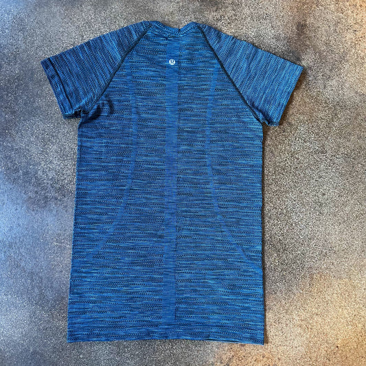 Size 6 Prism Stripe Turquoise Tide Multi Swifly Short Sleeve 2.0