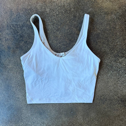 Size 6 White Align Tank