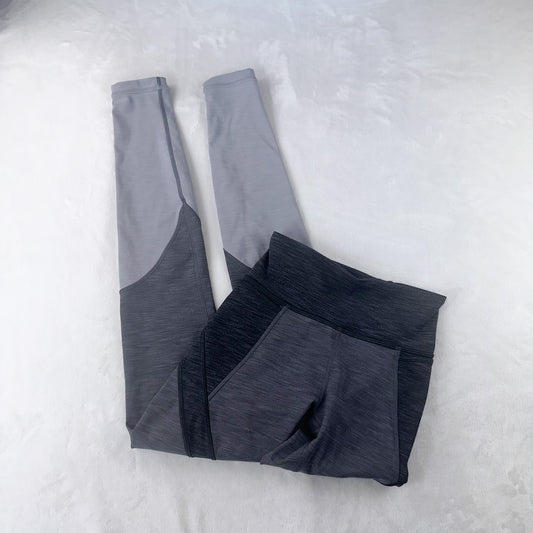 Size 2 Heathered Black/Titanium/Silverscreen Early Extension Legging 28”