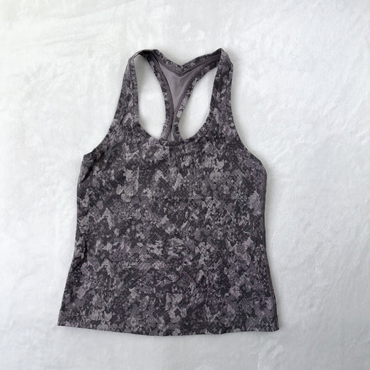 Size 4 Hideaway Camo Lunar Rock Multi Cool Racerback Tank *race length
