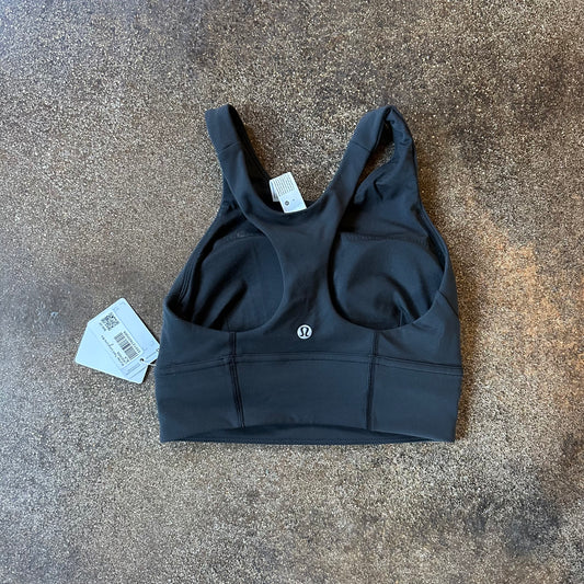 Size 2 Black BNWT Wunder Train Long-Line Bra