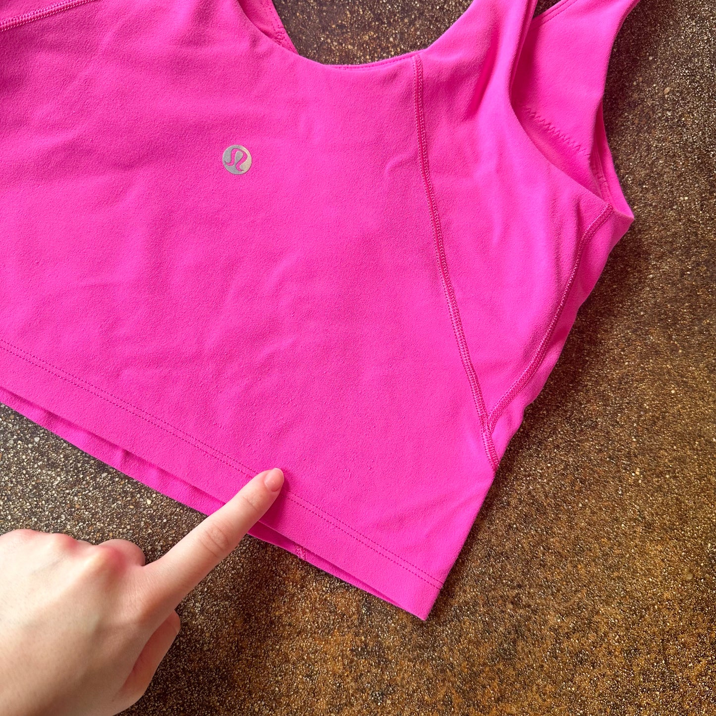 Size 6 Sonic Pink Align Tank