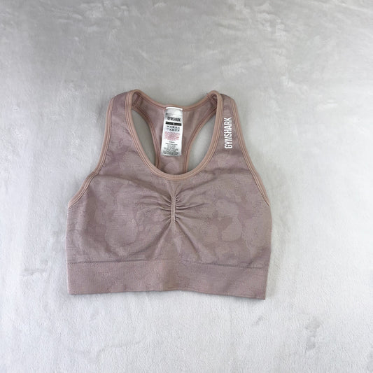 Size S Light Blush Gymshark Adapt Animal Sports Bra