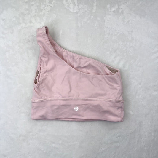 Size 6 Flush Pink Align Asymmetrical Bra