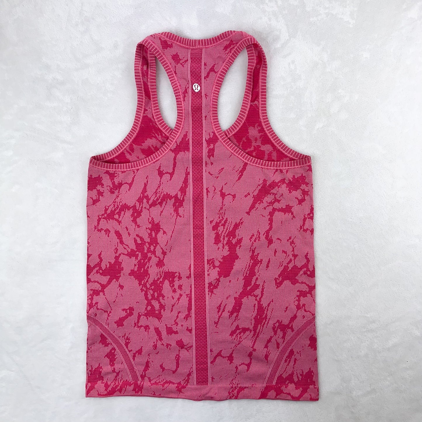 Size 6 Heathered Bon Bon Swifly Racerback