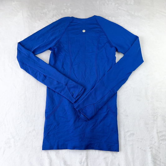 Size 2 Harbor Blue Swifly Long Sleeve 2.0