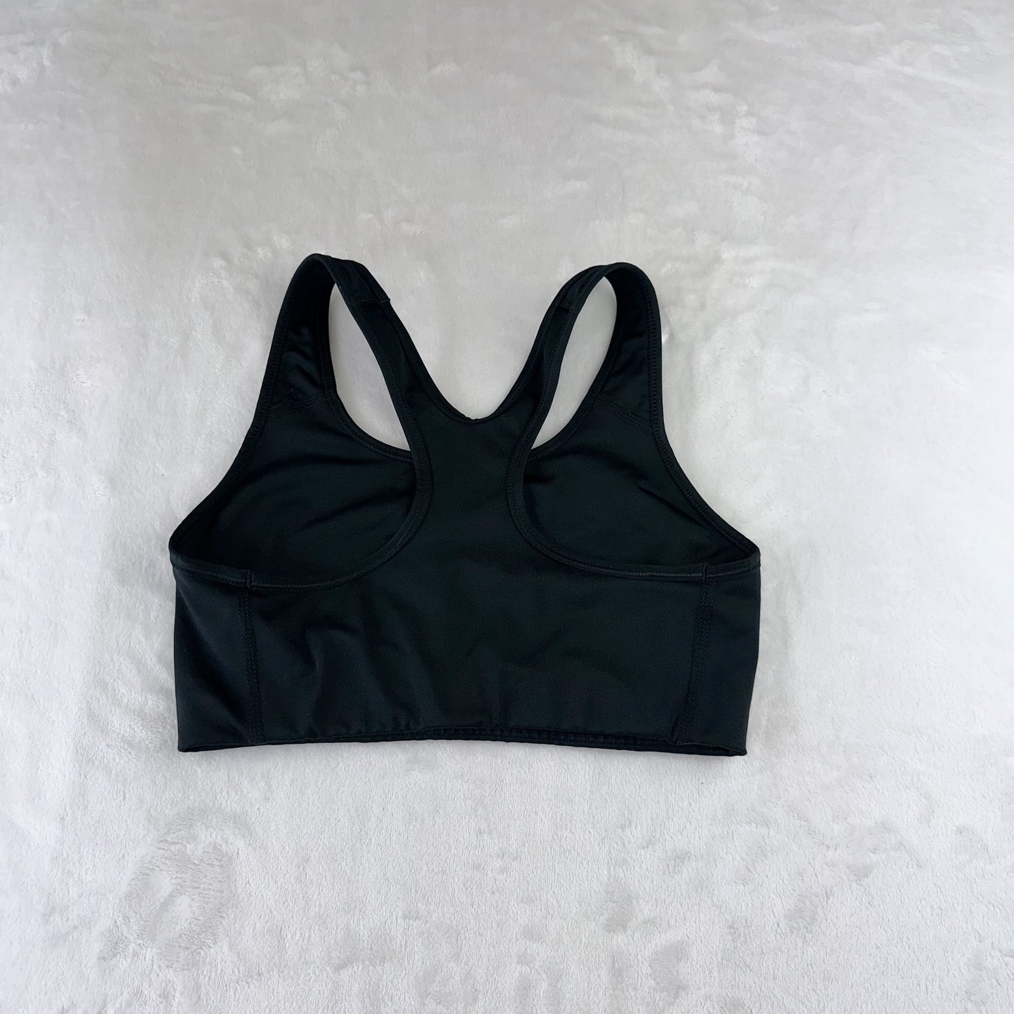 Size M Black Nike Swoosh Sports Bra