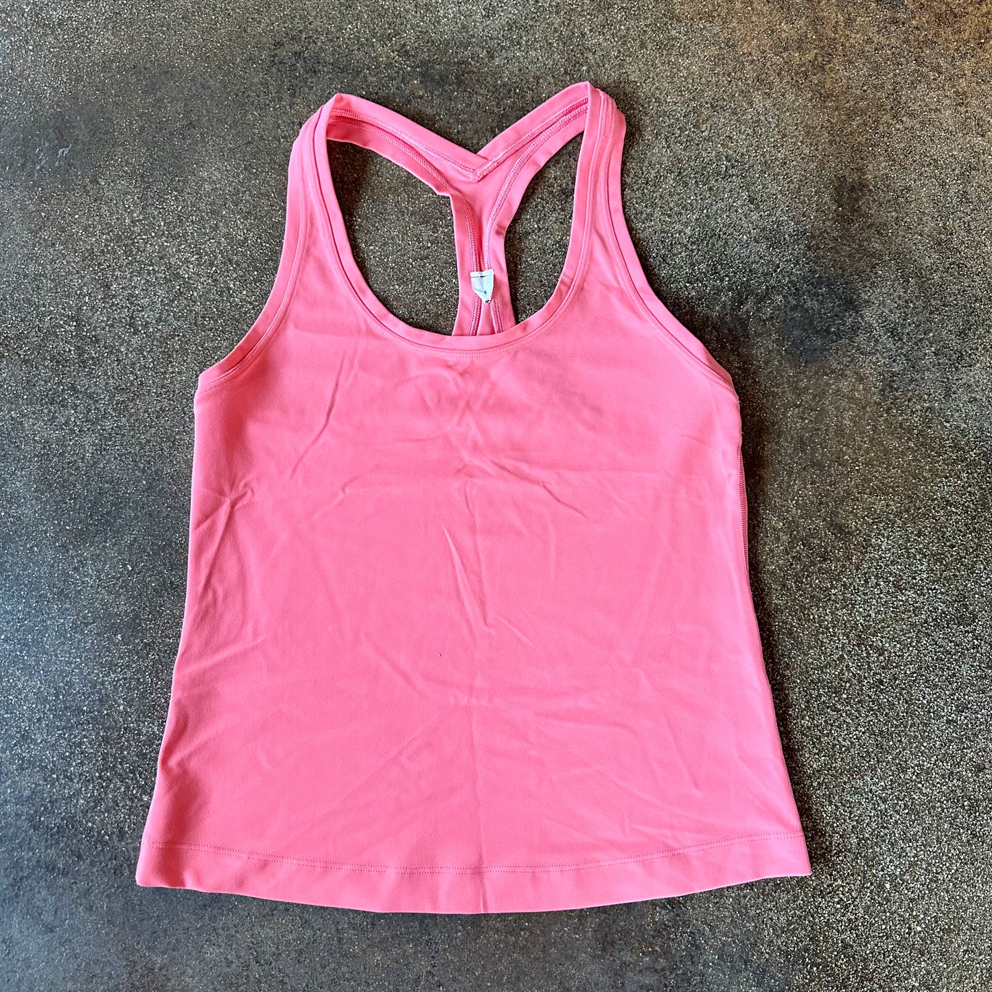 Size 6 Raspberry Cream Align Racerback *race length