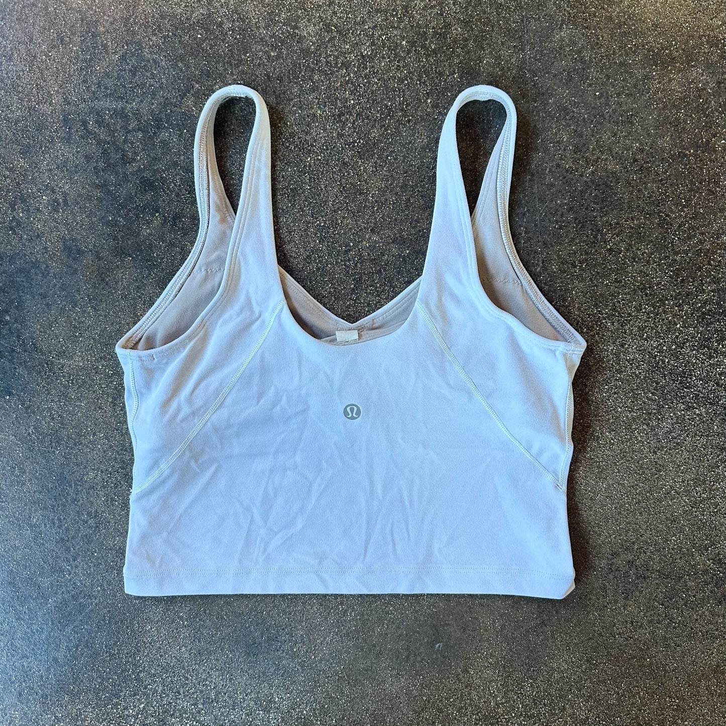 Size 6 White Align Tank