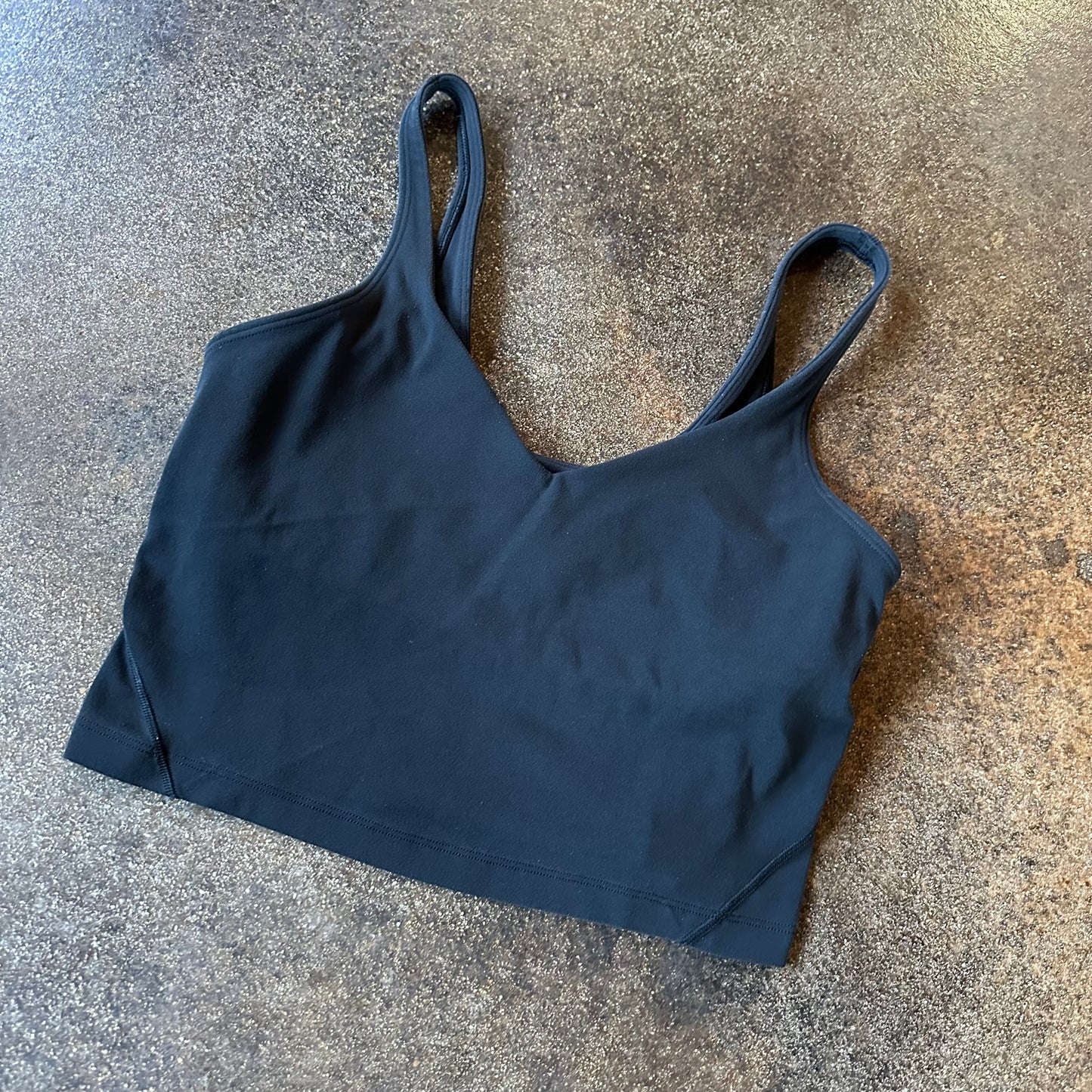 Size 8 Black Align Tank