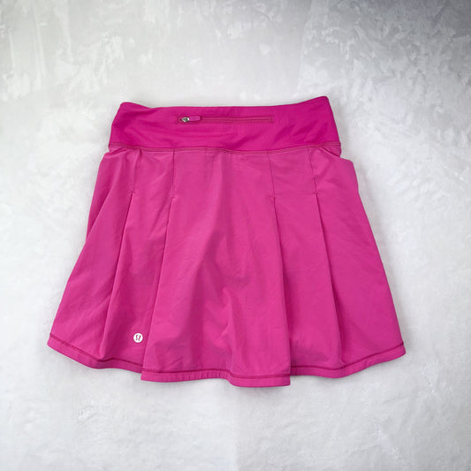 Size 2 Sonic Pink Pace Rival Mid-Rise Skirt *Extra Long